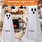 2PCS Large Lighted White Cloth Ghosts with 30 LED String Lights